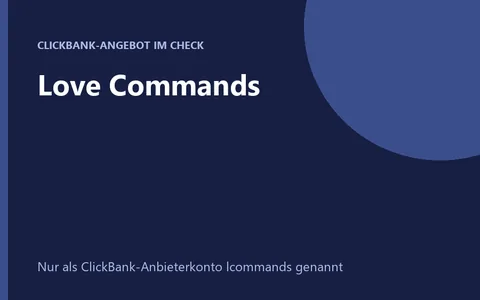 Online-Beziehungskurs Love Commands