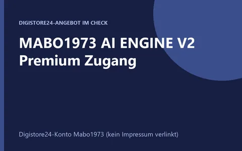Platzhalterbild für die Software MABO1973 AI ENGINE V2, kein Produktbild im Formular hinterlegt