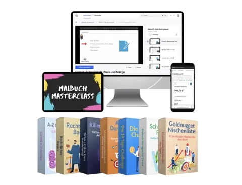 Bestellformular der Malbuch Masterclass