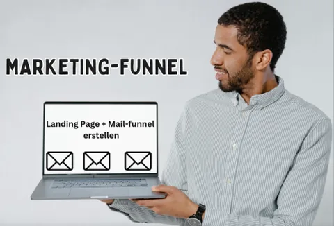 Produktbild Online-Videokurs Marketing-E-Mail-Funnel mit Landingpage