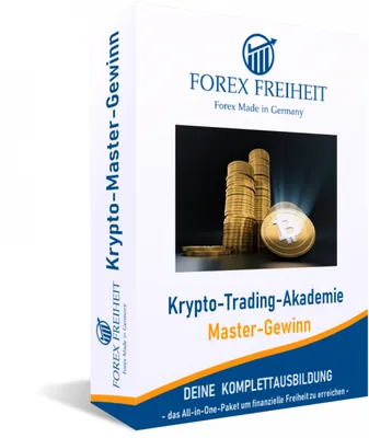 Titelbild der Krypto-Ausbildung Mastergewinn 50 Paket von Forex Freiheit