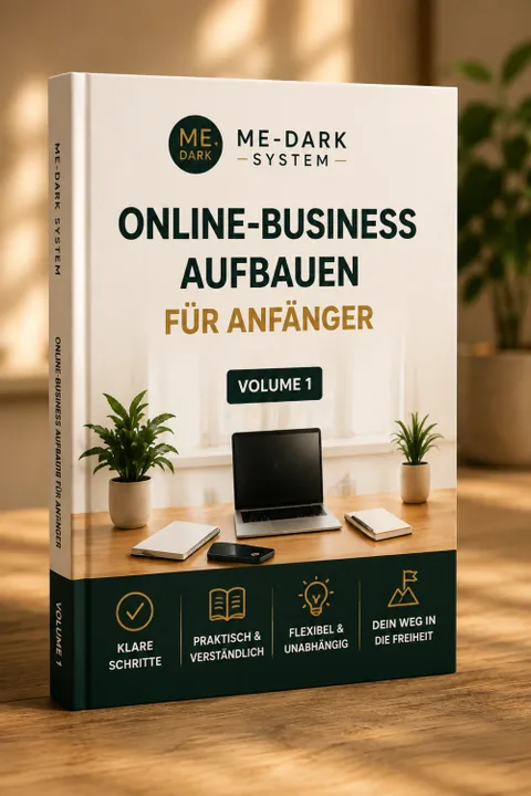 ME-DARK SYSTEM Volume 1 E-Book Online-Business-Anleitung