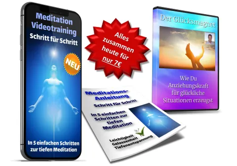 Produktbild Meditation 5-Schritte-Videotraining von Erfolg Intuitiv