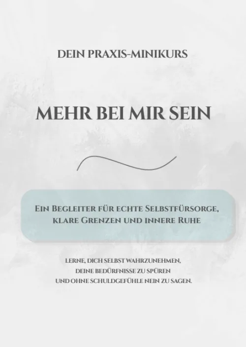 Produktbild Mehr bei mir 4-Phasen-Mini-Kurs