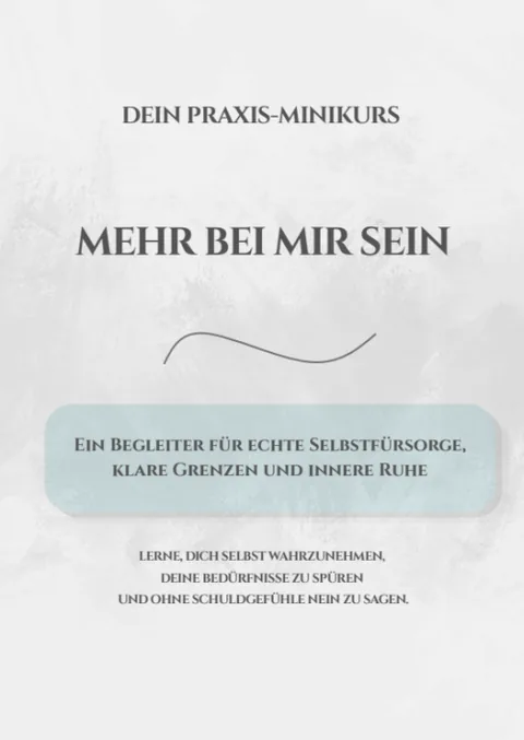 Produktbild Mehr bei mir 4-Phasen-Mini-Kurs