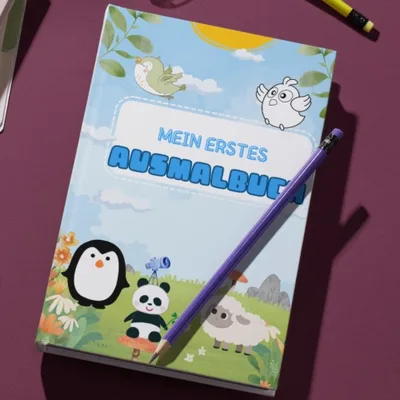 Produktbild Mein erstes Ausmalbuch: Entdecke die Farben (PDF)