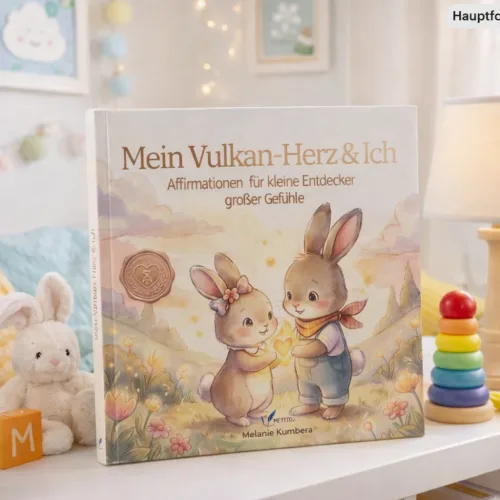 Titel des Kinder-E-Books Mein Herzvulkan und Ich