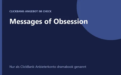 Produktbild Messages of Obsession