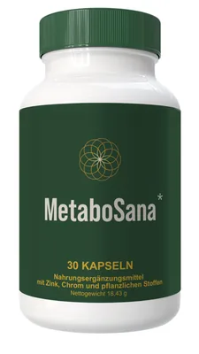 Produktbild des Nahrungsergaenzungsmittels MetaboSana