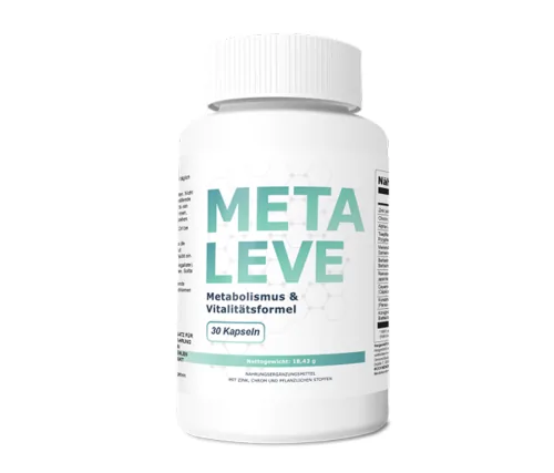 Produktbild Metaleve Nahrungsergänzungsmittel Dose