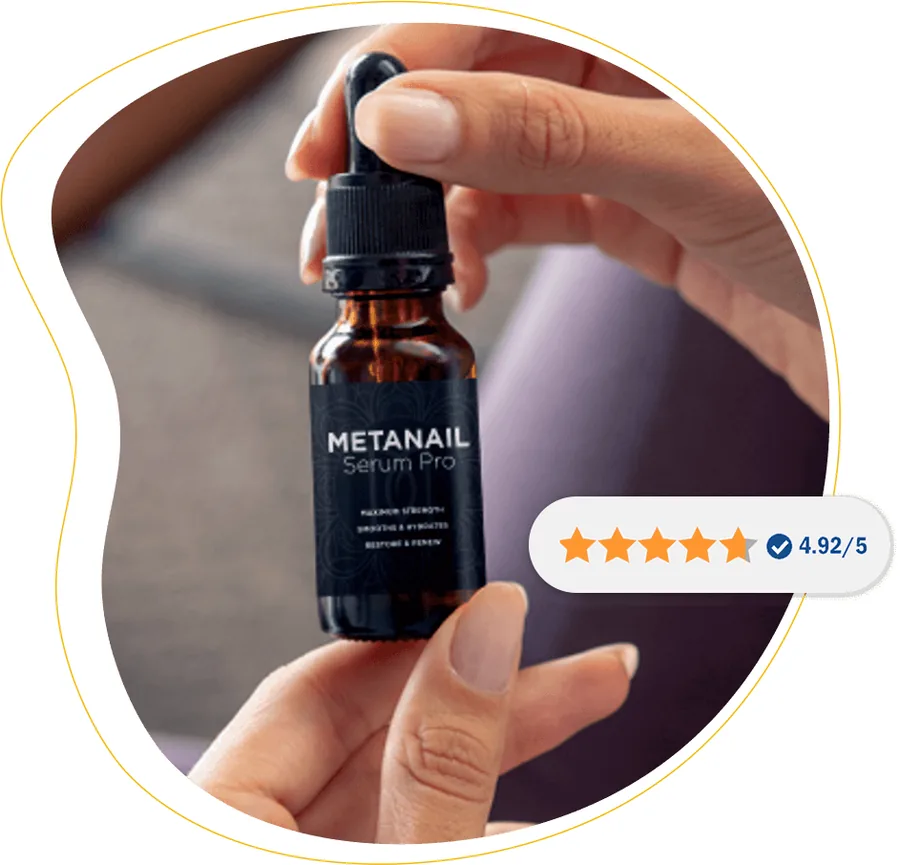 Flasche des Nagel- und Fußpflegeserums Metanail Serum Pro