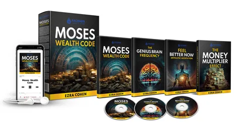 Titelbild zum digitalen Ratgeber The Moses Wealth Code