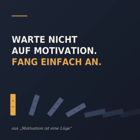 Produktbild E-Book Motivation ist eine Lüge