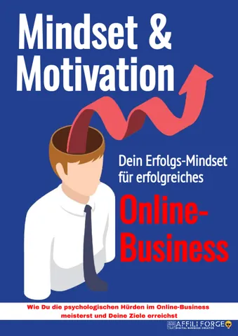 Produktbild des E-Books Motivation und Mindset für das Online-Business