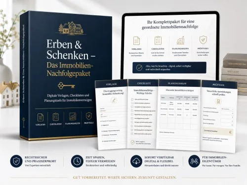 Produktbild Nachfolgepaket Schenken, Erben, Vererben von Eric Promm