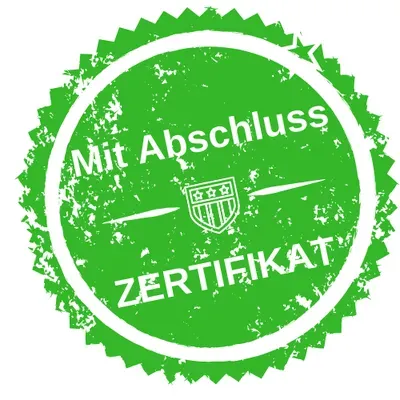 Abschlusszertifikat der Nageldesign Online-Ausbildung