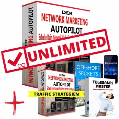 Produktbild Network Marketing Autopilot Unlimited (69 € Aktionspreis)
