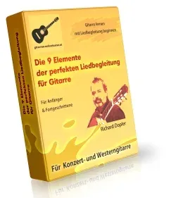 Produktbild Die 9 Elemente der perfekten Liedbegleitung für Gitarre (Richard Dopler)