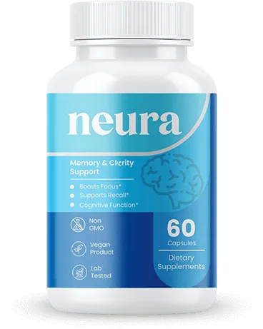 Flasche des Neura Supplement Gedächtnispräparats