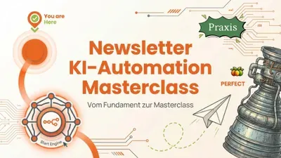 Produktbild Newsletter KI-Automation Masterclass (n8n)