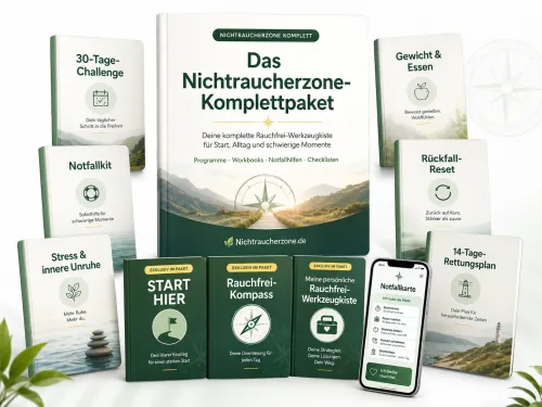 Cover des Nichtraucherzone-Komplettpakets mit sieben Rauchfrei-Programmen