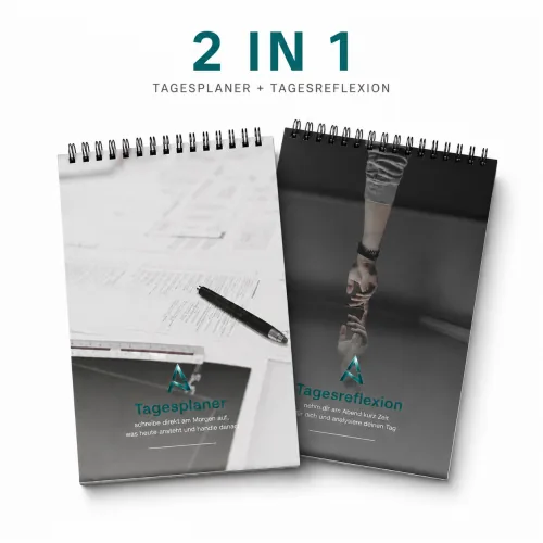 Performance Bundle PDF-Vorlagen Tagesplaner und Tagesreflexion