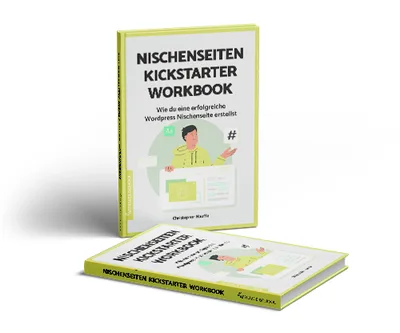 Produktbild Nischenseiten Kickstarter Workbook