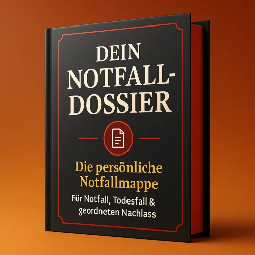 Produktbild Dein Notfall-Dossier Notfallmappe