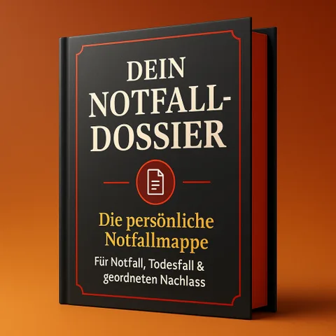 Produktbild Dein Notfall-Dossier Notfallmappe