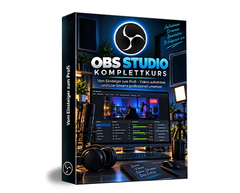Produktbild OBS Studio Komplettkurs