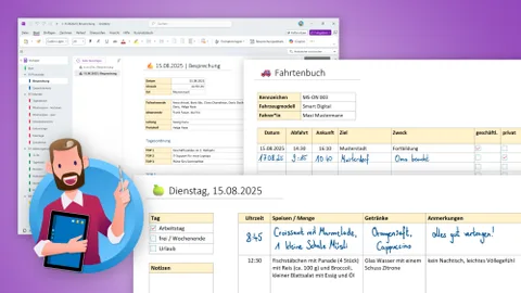 Produktbild Vorlagen für Microsoft OneNote