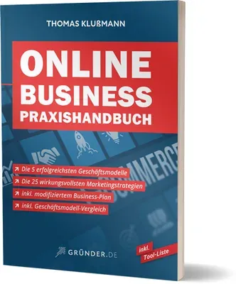 Produktbild des Online Business Praxishandbuchs von Thomas Klußmann