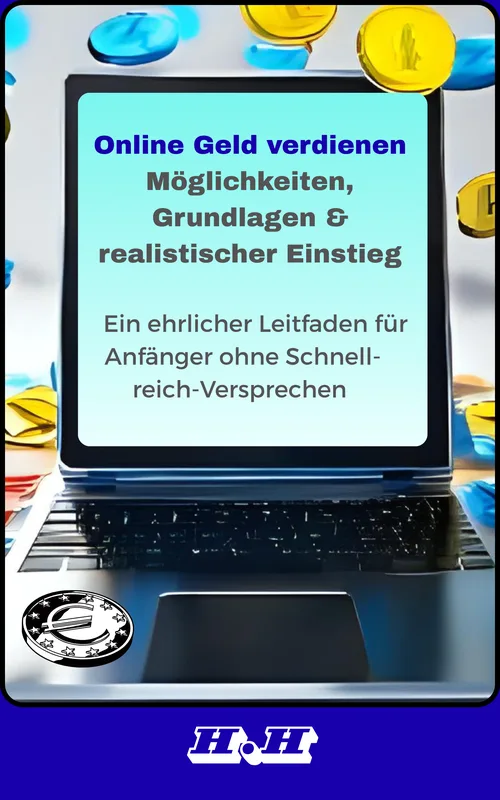 Cover des E-Books „Online Geld verdienen: Der realistische Einsteiger-Guide“
