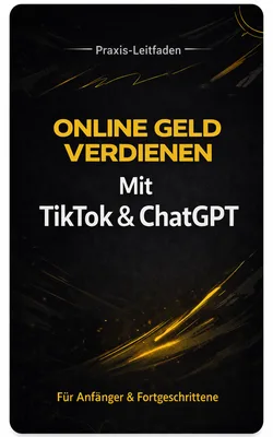 Produktbild Online Geld verdienen mit TikTok & ChatGPT (E-Book)