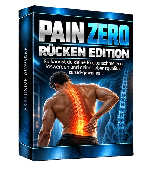 Produktbox der Pain Zero Rücken Edition mit dem Schriftzug „Exklusive Ausgabe“ und einer Rückenansicht