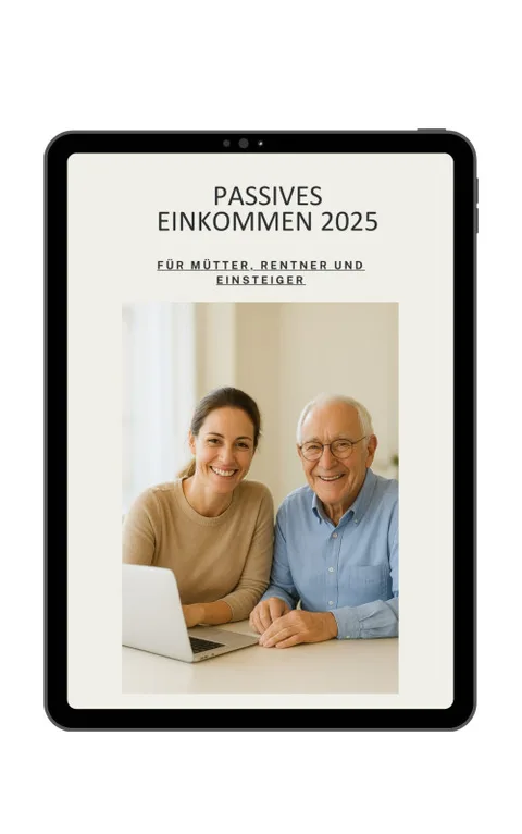 Produktbild Passives Einkommen 2025: Für Mütter, Rentner und Einsteiger
