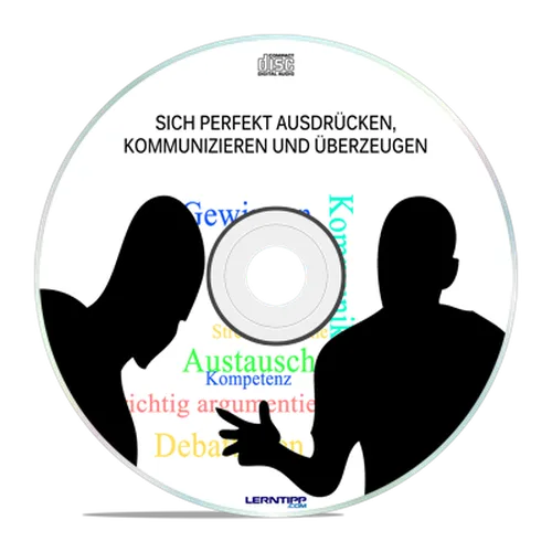 CD-Cover Sich perfekt ausdrücken, kommunizieren und überzeugen von Lerntipp.com