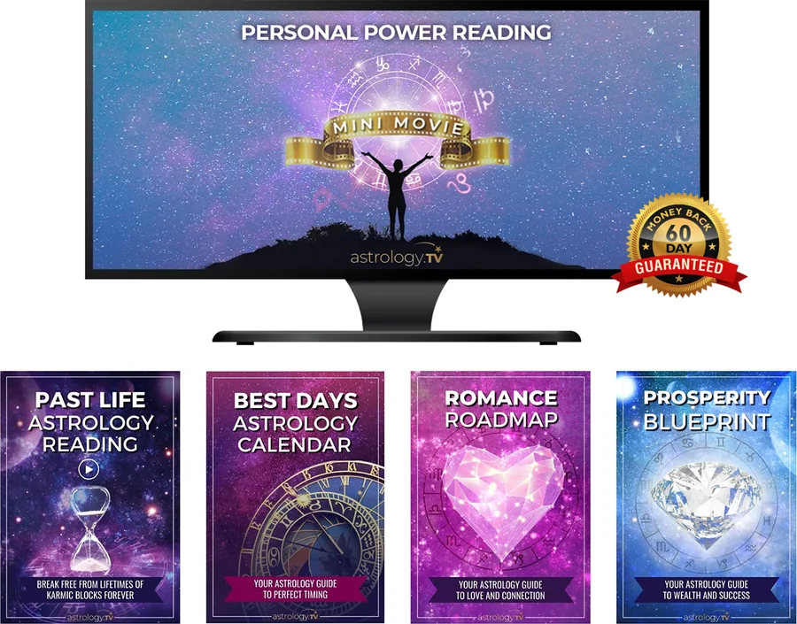 Titelbild zur Personal Power Reading Mini Movie und ihren vier Boni