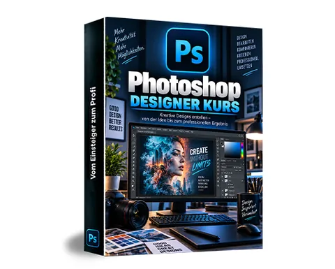 Produktbild Photoshop CC Designer Komplettkurs (Videokurs)