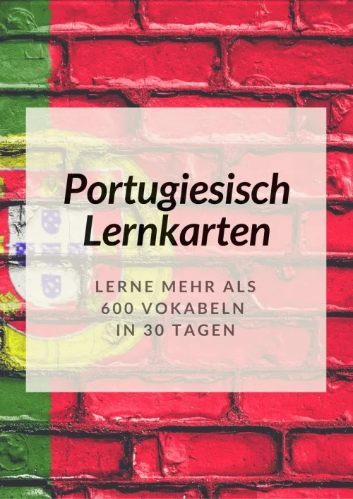 Produktbild Portugiesisch Lernkarten (Stuffdesk)