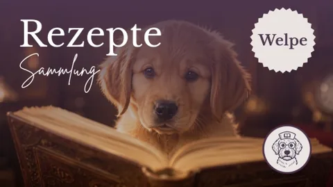 Produktbild Rezeptesammlung für Welpen und Junghunde
