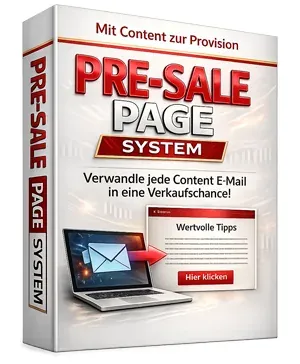 Produktbild Pre-Sale Page System (IM Hub)