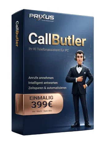Produktbild PRIXUS CallButler (KI-Telefonassistent)