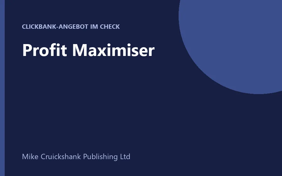 Profit Maximiser Software-Dashboard für Matched Betting