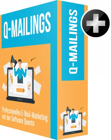 Produktbild des Kurses Q-Mailings zur E-Mail-Software Quentn