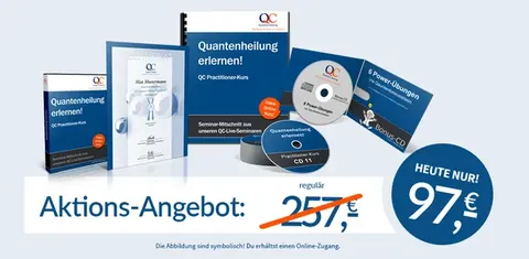 Produktbild QC Practitioner Quantenheilung (Online-Videokurs)