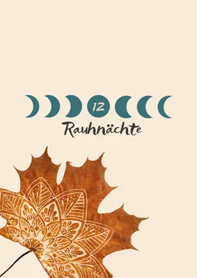 Produktbild Rauhnächte Workbook (PDF)