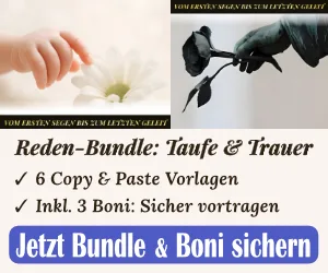Produktbild Reden-Bundle Taufe und Trauer von Madrigenum