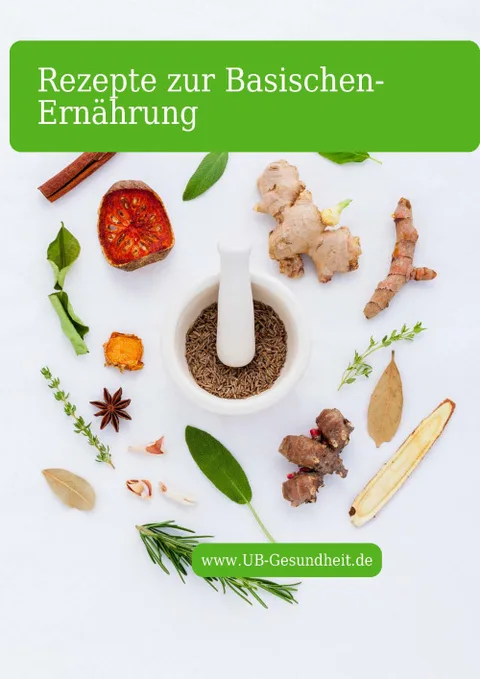 Produktbild Rezepte zur Basischen Ernährung (E-Book)