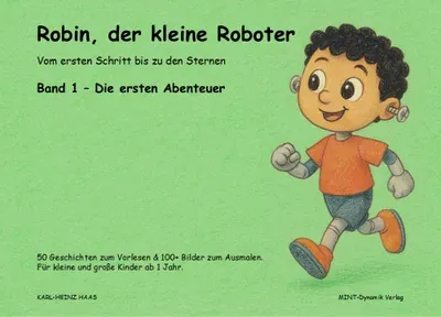 Produktbild E-Book: Robin, der kleine Roboter, Band 1